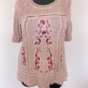 Embroidered Top